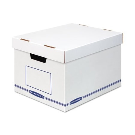 Fellowes Storage Case, 12.8in W, 16.5in D, 10.5in H, White 4662401